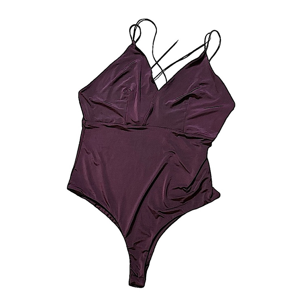 Shinestar Cross Strap Bodysuit